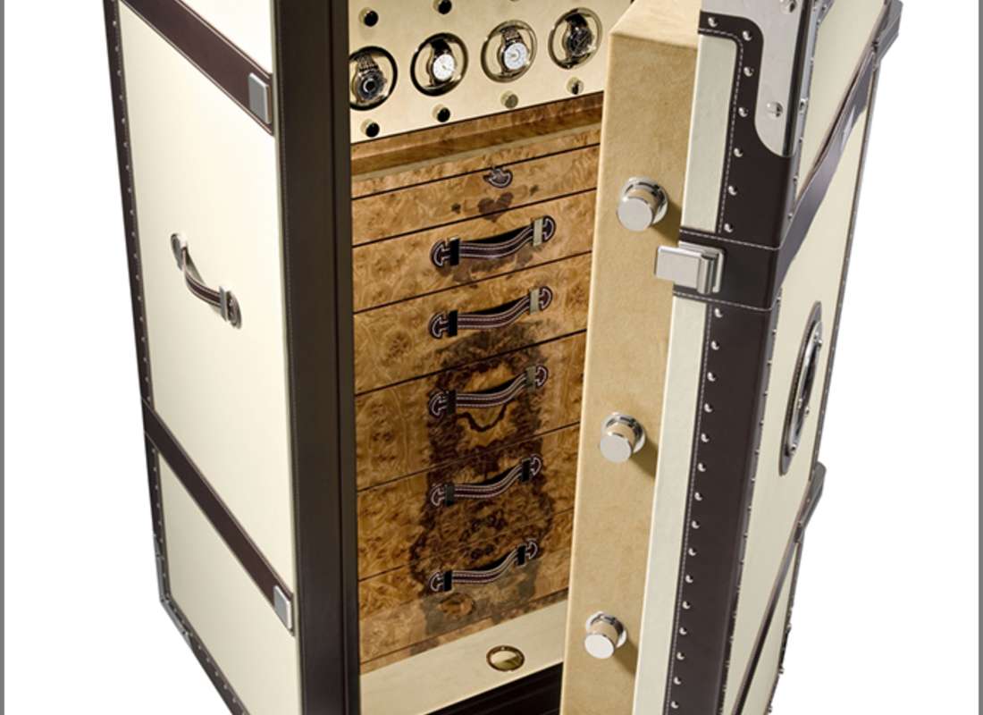 Эксклюзивный сейф Bel-Air в коже