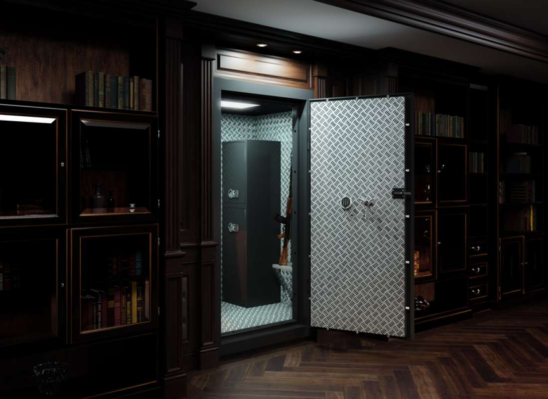 Сейфовая комната в доме
