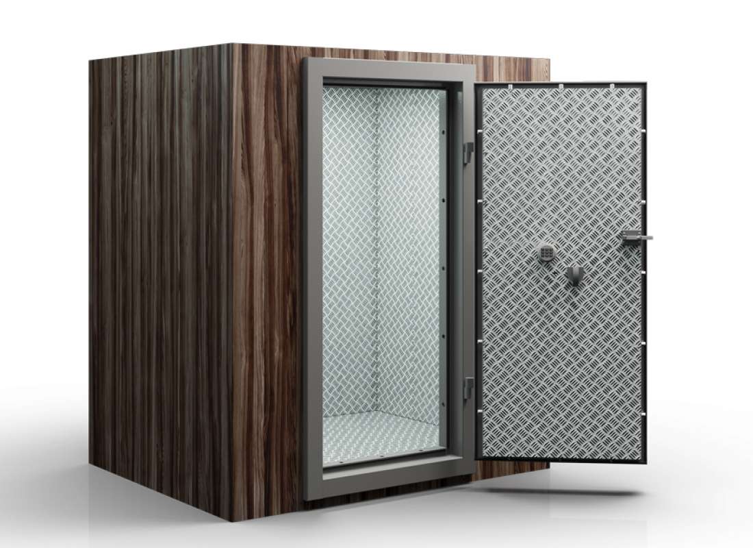 Сейфовая комната TechPRO с отделкой