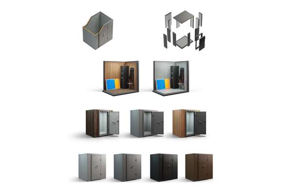 Сборно-разборная сейфовая комната TechPRO