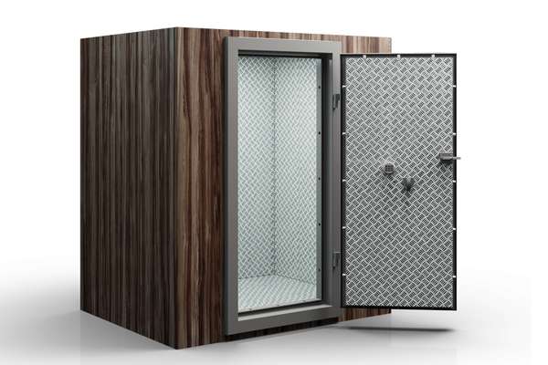 Сейфовая комната TechPRO с отделкой