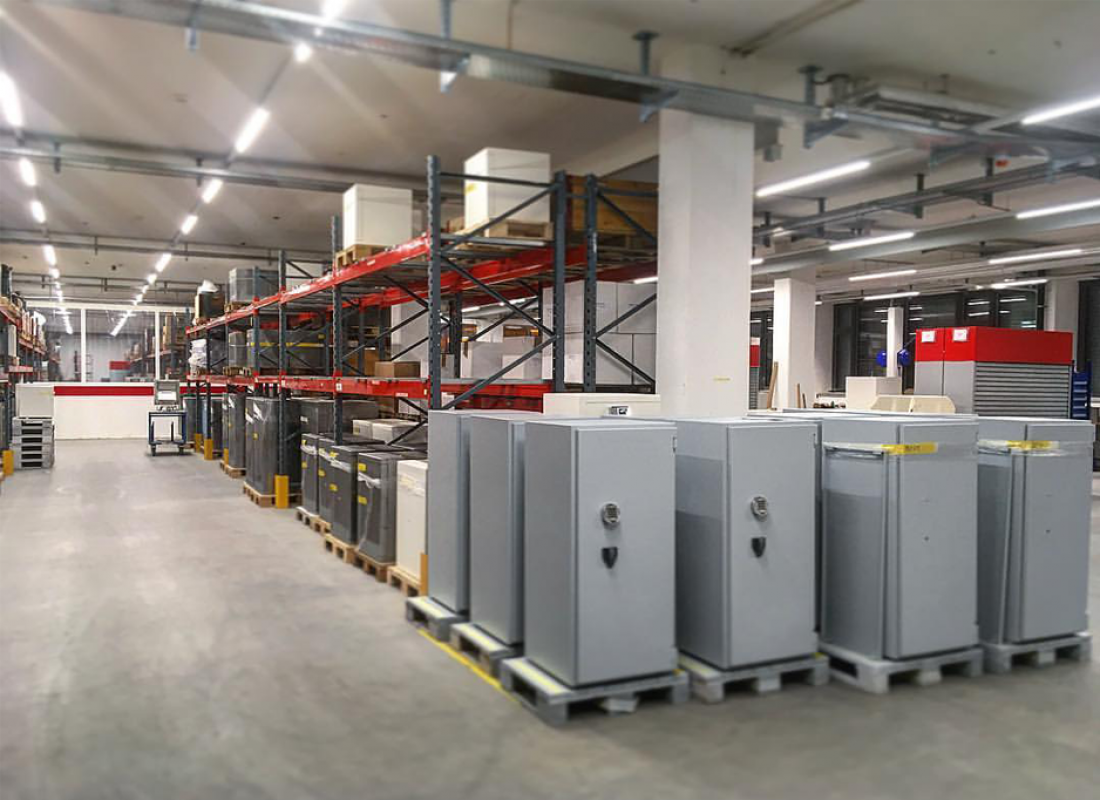 Производство сейфов WALDIS в Цюрихе