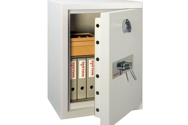 Белый сейф WALDIS с кодовым замком