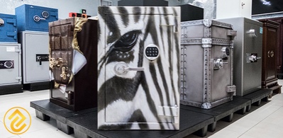 Дизайнерские сейфы с аэрографией 