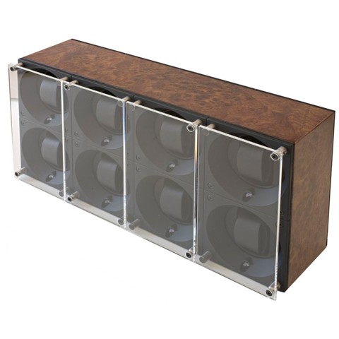 Часовая шкатулка SwissKubiK со стеклом