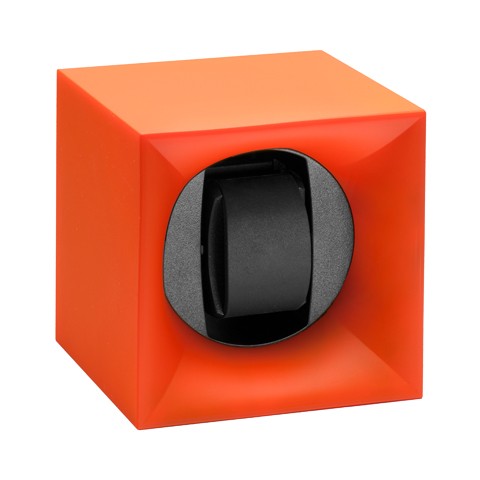 Бокс для часов оранжевый
