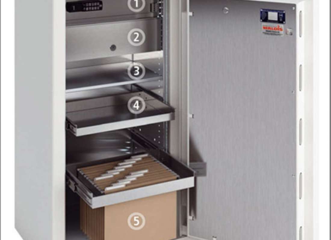 Оснащение сейфа WALDIS