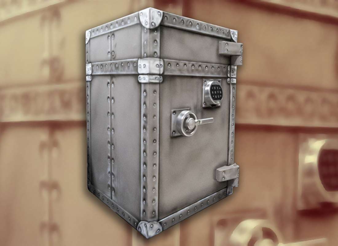 Сейф с авторским рисунком 