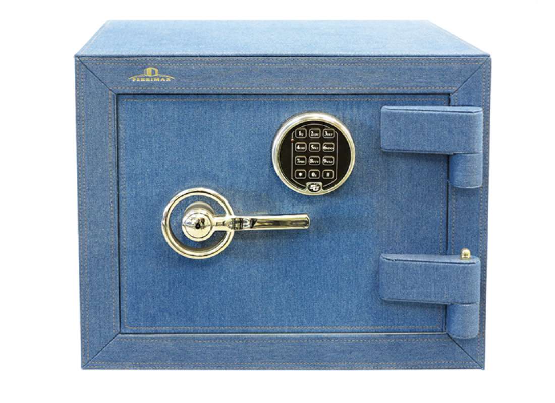 Сейф с джинсовой отделкой