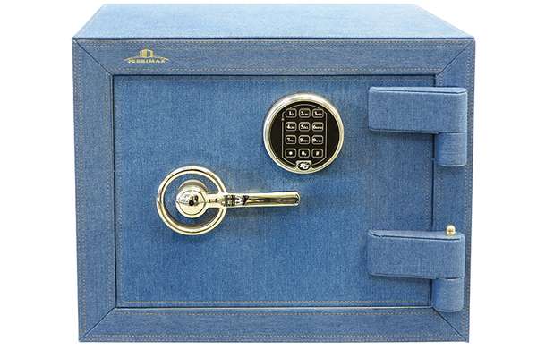 Сейф с джинсовой отделкой